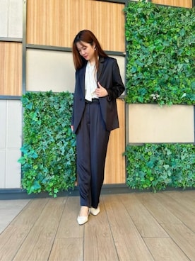 SUIT SQUAREさん（レディース・167cm）の冬コーディネート