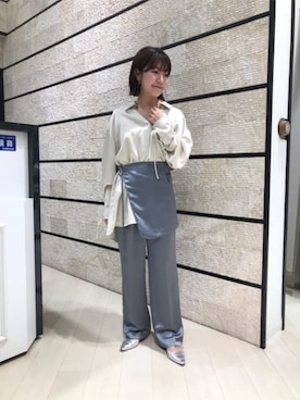 「CIS.（シス）のアイテム」を使った、SUIT SQUAREさん（レディース・157cm）の冬コーディネート