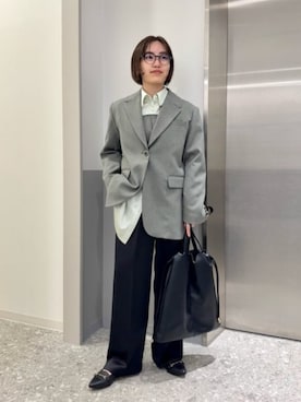 SUIT SQUAREさん（レディース・157cm）の冬コーディネート