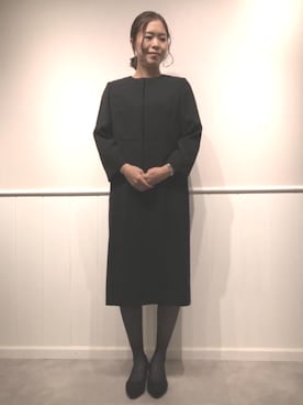 「アイテム（スーツセット）」を使った、SUIT SQUAREさん（レディース・167cm）の冬コーディネート