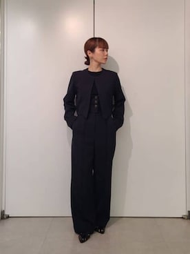 SUIT SQUAREさん(レディース・156cm)の冬コーディネート