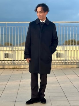 SUIT SQUAREさん(メンズ・162cm)の冬コーディネート