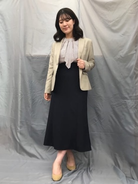 SUIT SQUAREさん（レディース・163cm）の冬コーディネート