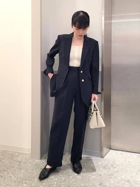 「CIS.（シス）のアイテム」を使った、SUIT SQUAREさん（レディース・156cm）の冬コーディネート