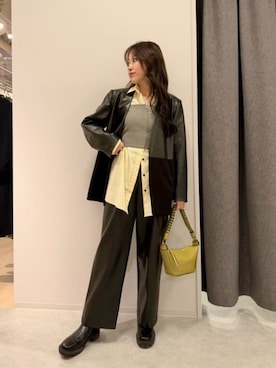 SUIT SQUAREさん（レディース・163cm）の冬コーディネート