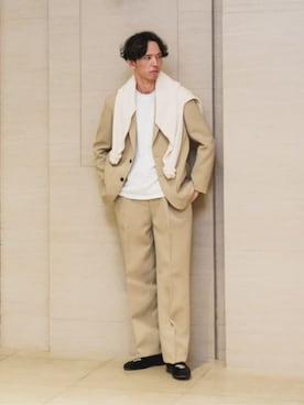 SUIT SQUAREさん(メンズ・186cm)の冬コーディネート