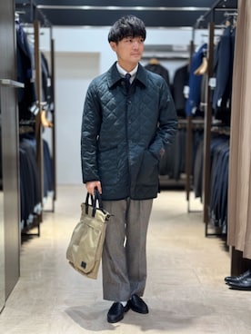 SUIT SQUAREさん(メンズ・175cm)の冬コーディネート