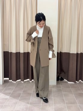 SUIT SQUAREさん(レディース・158cm)の冬コーディネート