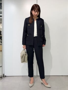 SUIT SQUAREさん（レディース・163cm）の冬コーディネート