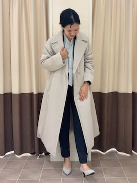 SUIT SQUAREさん（レディース・158cm）の冬コーディネート