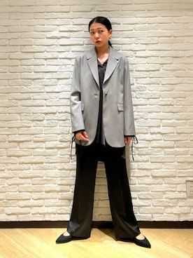 「CIS.（シス）のアイテム」を使った、SUIT SQUAREさん（レディース・160cm）の冬コーディネート