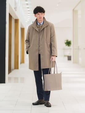 SUIT SQUAREさん（メンズ・186cm）の冬コーディネート