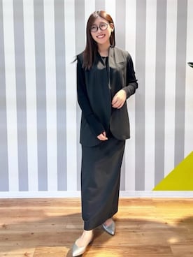 SUIT SQUAREさん(レディース・160cm)の冬コーディネート