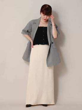 「CIS.（シス）のアイテム」を使った、SUIT SQUAREさん（レディース・156cm）の春コーディネート