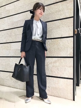 SUIT SQUAREさん（レディース・157cm）の冬コーディネート