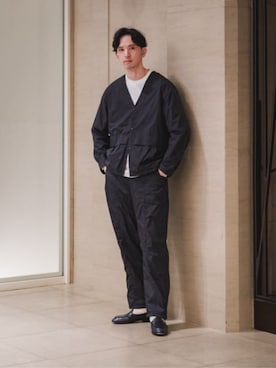 「SUIT SQUARE（スーツスクエア）のアイテム」を使った、SUIT SQUAREさん（メンズ・186cm）の春コーディネート