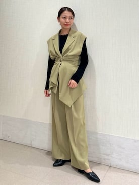 SUIT SQUAREさん（レディース・160cm）の冬コーディネート