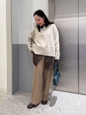 SUIT SQUAREさん（レディース・155cm）の冬コーディネート