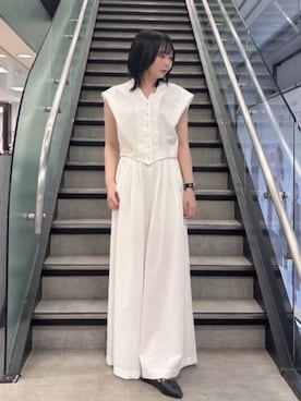「CIS.（シス）のアイテム」を使った、SUIT SQUAREさん（レディース・157cm）の春コーディネート