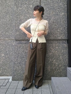 SUIT SQUAREさん(レディース・156cm)の冬コーディネート