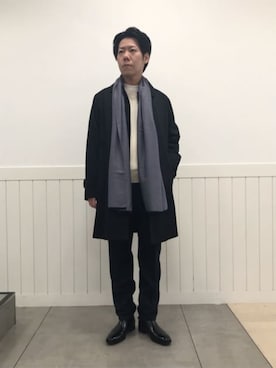SUIT SQUAREさん（メンズ・171cm）の冬コーディネート