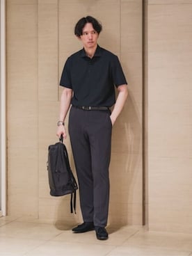 「お仕事コーデ」｜SUIT SQUAREさん（メンズ・186cm）の夏コーディネート
