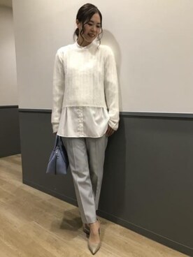 SUIT SQUAREさん（レディース・167cm）の冬コーディネート