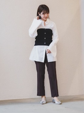 SUIT SQUAREさん(レディース・157cm)の冬コーディネート