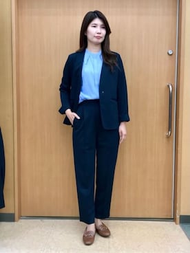 SUIT SQUAREさん（レディース・167cm）の冬コーディネート