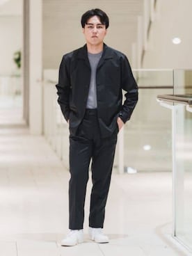 SUIT SQUAREさん(メンズ・173cm)の冬コーディネート