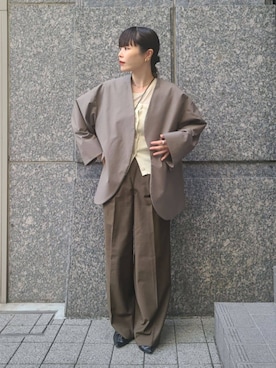 SUIT SQUAREさん(レディース・156cm)の冬コーディネート