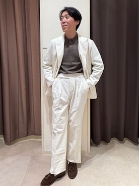 SUIT SQUAREさん（メンズ・169cm）の冬コーディネート