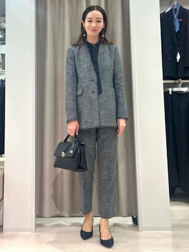 SUIT SQUAREさん（レディース・170cm）の冬コーディネート