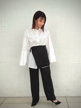 「CIS.（シス）のアイテム」を使った、SUIT SQUAREさん（レディース・160cm）の冬コーディネート