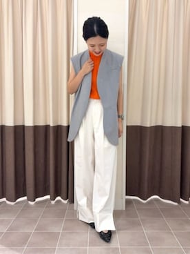 「SUIT SQUARE（スーツスクエア）のアイテム」を使った、SUIT SQUAREさん（レディース・158cm）の春コーディネート