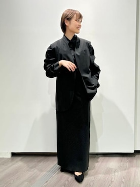 「CIS.（シス）のアイテム」を使った、SUIT SQUAREさん（レディース・157cm）の冬コーディネート