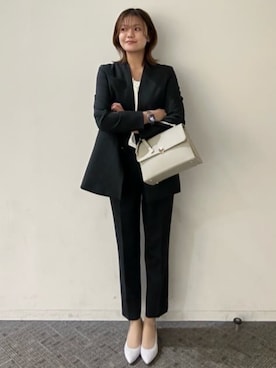 SUIT SQUAREさん（レディース・165cm）の冬コーディネート