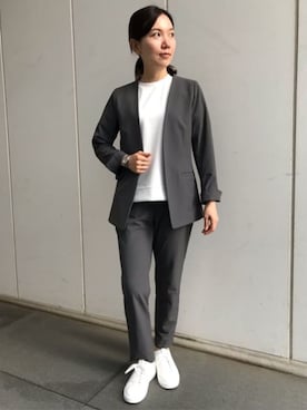 SUIT SQUAREさん（レディース・158cm）の夏コーディネート