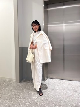 「CIS.（シス）のアイテム」を使った、SUIT SQUAREさん（レディース・158cm）の春コーディネート