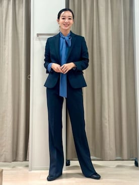 SUIT SQUAREさん（レディース・170cm）の冬コーディネート