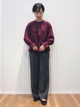 SUIT SQUAREさん（レディース・160cm）の冬コーディネート