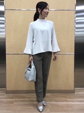 SUIT SQUAREさん（レディース・158cm）の冬コーディネート