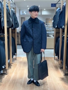 SUIT SQUAREさん（メンズ・175cm）の冬コーディネート