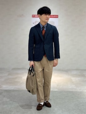 SUIT SQUAREさん（メンズ・175cm）の冬コーディネート