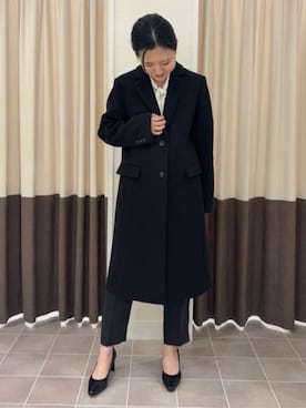 SUIT SQUAREさん（レディース・158cm）の冬コーディネート