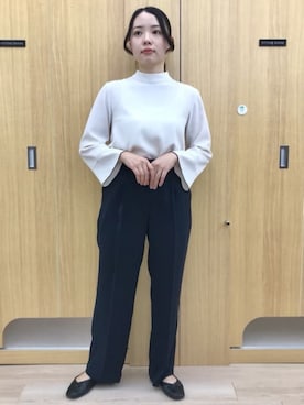 SUIT SQUAREさん（レディース・159cm）の冬コーディネート