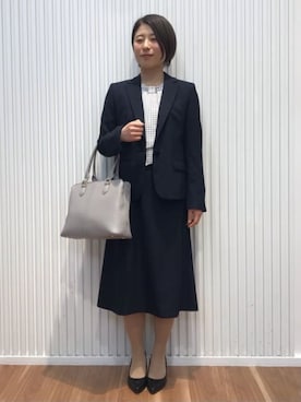 SUIT SQUAREさん(レディース・154cm)の冬コーディネート
