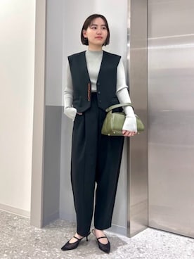 SUIT SQUAREさん（レディース・157cm）の冬コーディネート