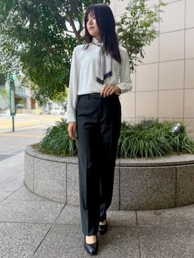 「AOYAMA（アオヤマ）のアイテム」を使った、SUIT SQUAREさん（メンズ・160cm）の冬コーディネート