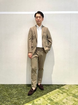 SUIT SQUAREさん（メンズ・173cm）の冬コーディネート